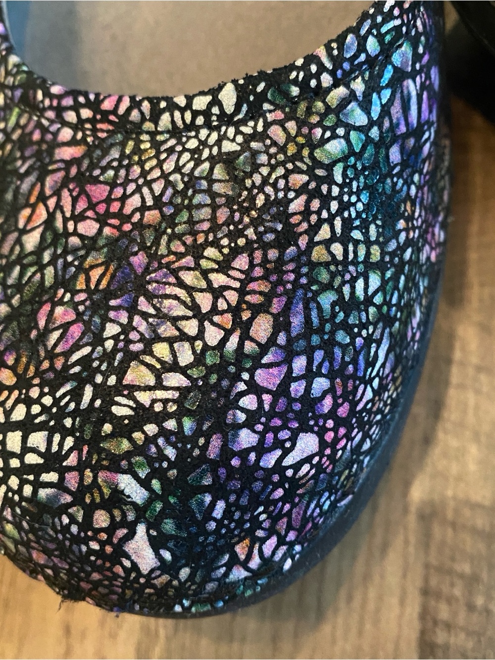 Alegria • Petal Fractually • Multicolor Crackle Ballet Flats • Size 9.5 - Picture 4 of 11
